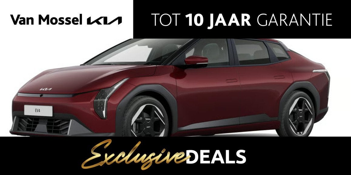 Kia EV4 Fastback GT-Line Business Edition 81.4 kWh | 360 Cam, Auto's, 1800 kg, 510 min, 612 km, Origineel Nederlands
