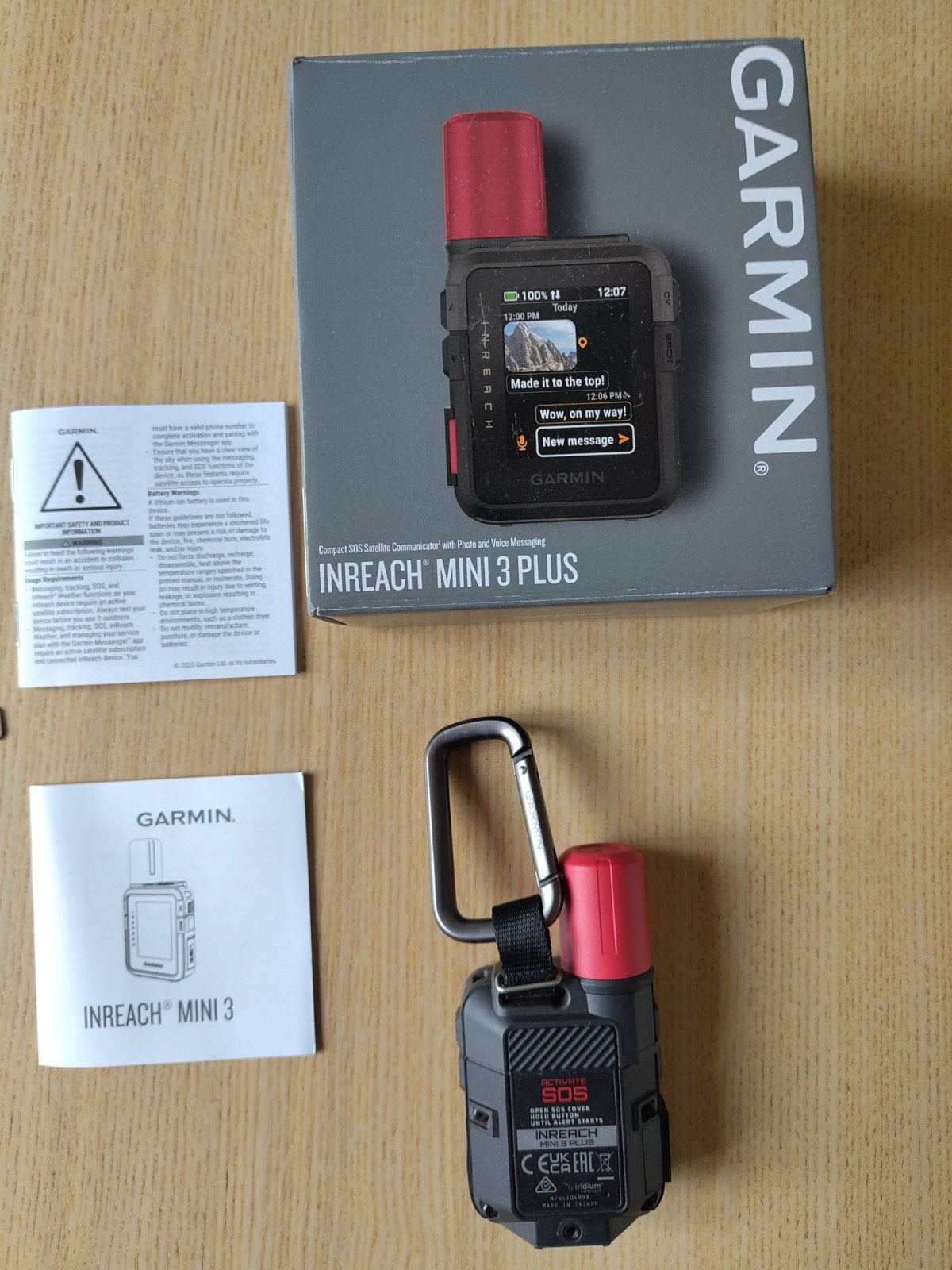 Garmin Inreach mini 3 plus, Ophalen of Verzenden, Nieuw, Navigatie of Gps