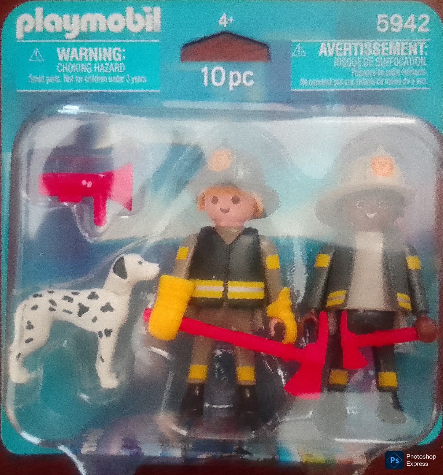DuoPack Brandweerlieden En Hond 5942, Ophalen of Verzenden, Zo goed als nieuw, Complete set