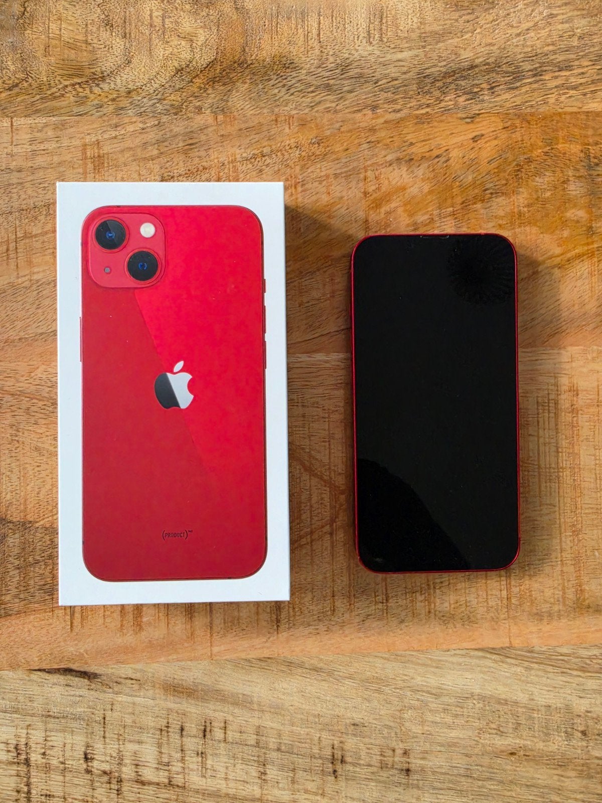 Rode iPhone 13 128GB - Zo goed als nieuw (90% batterij), 128 GB, IPhone 13, Ophalen of Verzenden, Zo goed als nieuw
