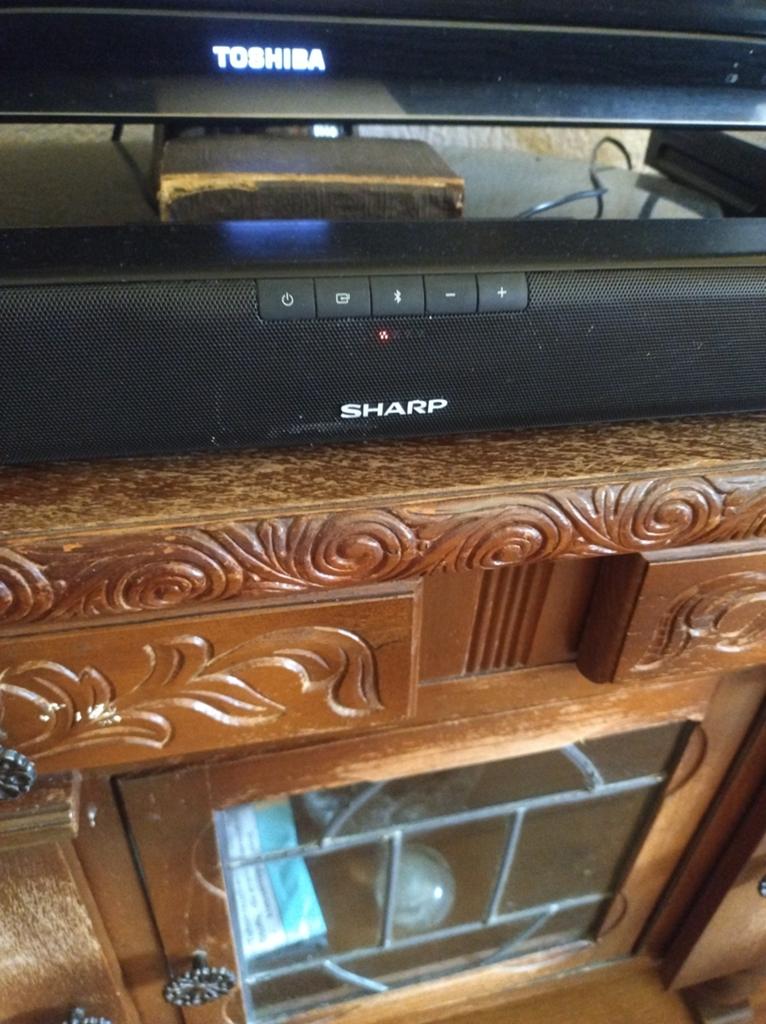 Sharp soundbar met subwoofer, Ophalen of Verzenden