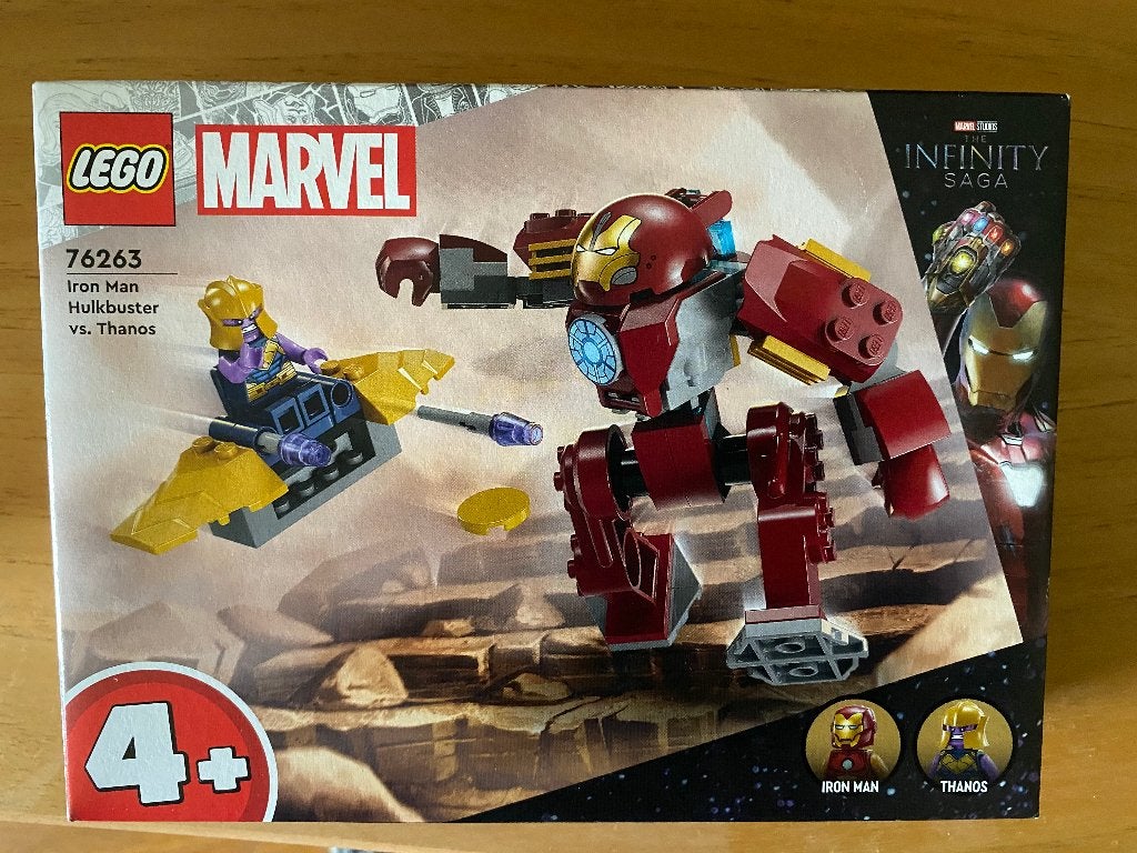 Lego 76263 Marvel Super Heroes Iron Man Hulkbuster vs Thanos, Ophalen, Star Wars, Lego, Nieuw