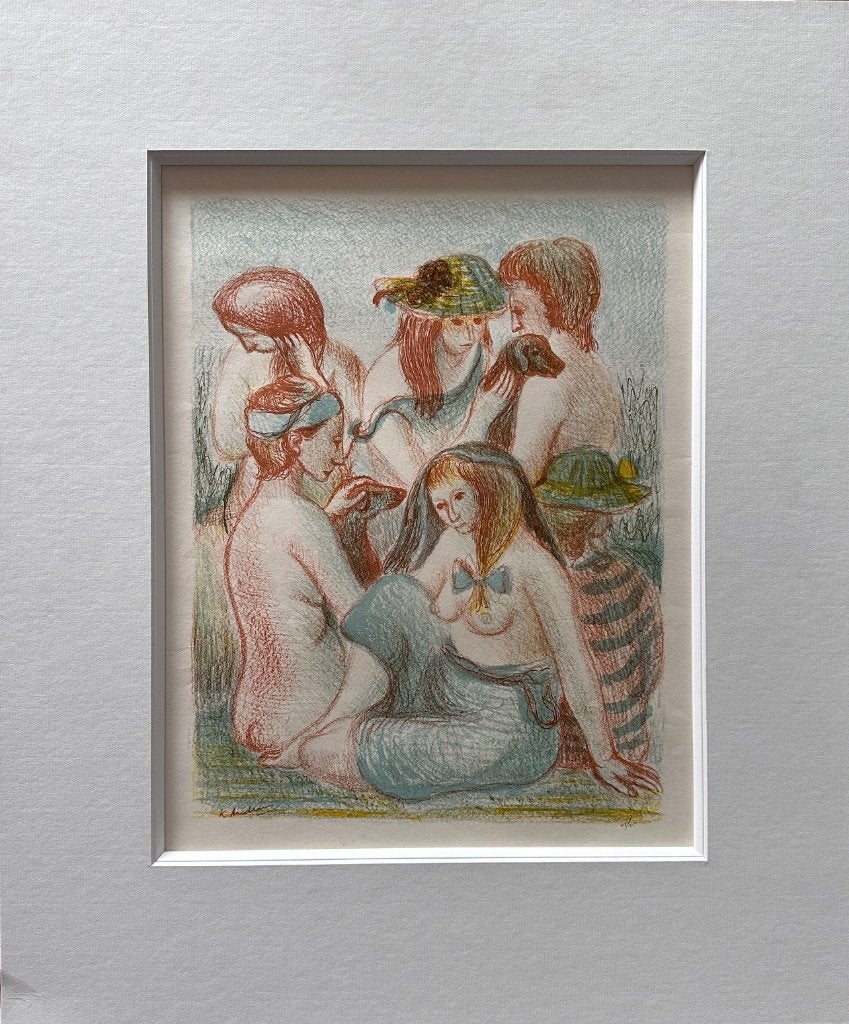 Kees Andrea litho, Ophalen