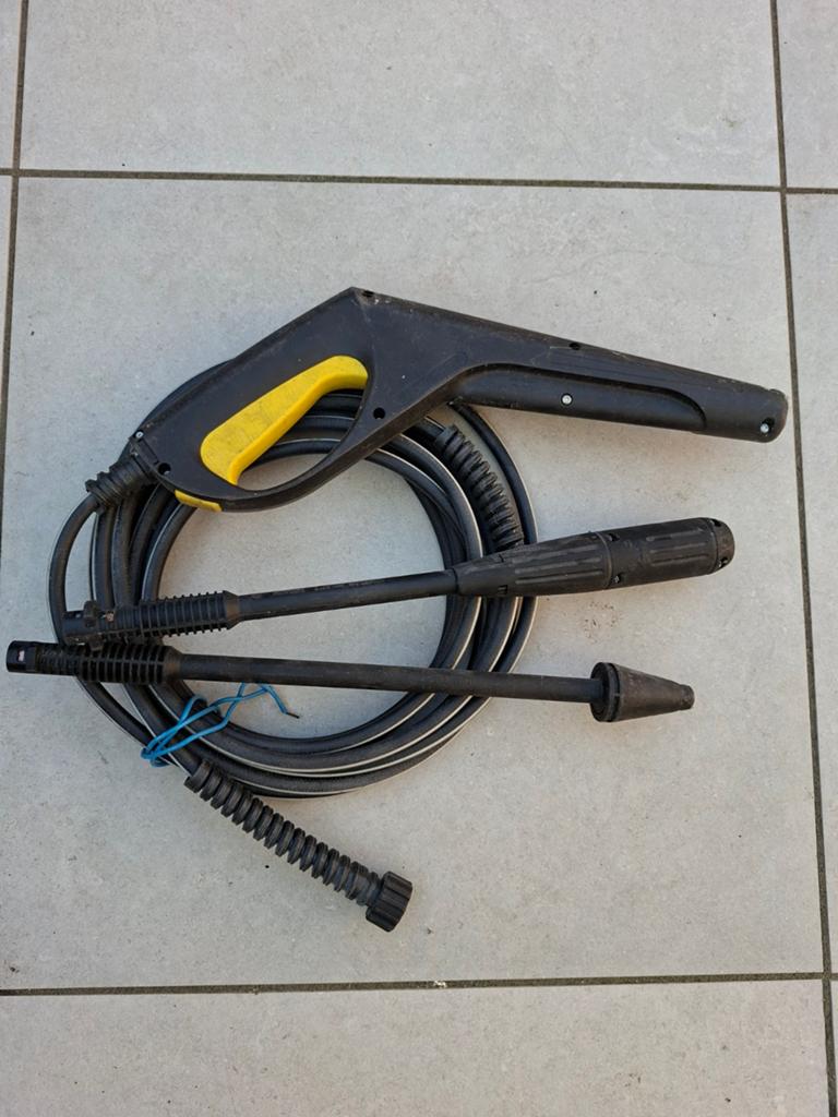 Karcher aansluitset slang en div spuiten, Tuin en Terras, Hogedrukreinigers, Ophalen, Elektrisch