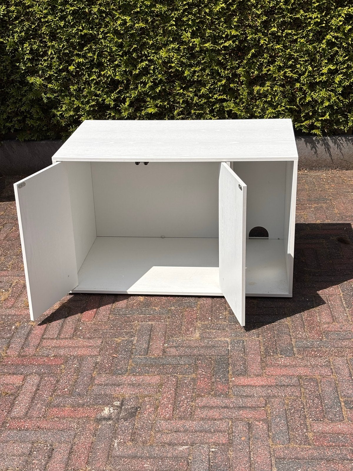 Kattenbak Kast met Push-to-Open Deuren, Dieren en Toebehoren, Ophalen