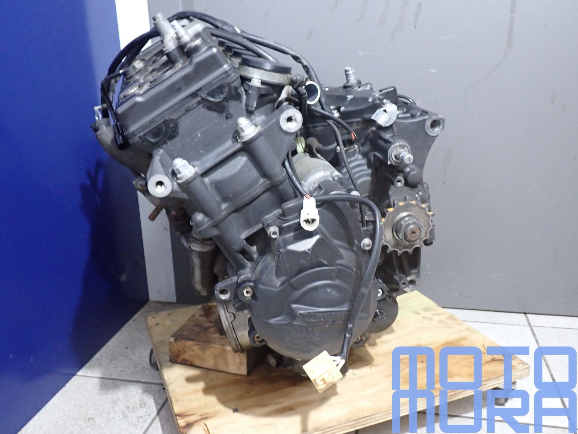 Yamaha YZF-R6 2008 - 2017 motorblok RJ15 YZF R6 motor blok, Gebruikt, -, -, Ophalen of Verzenden