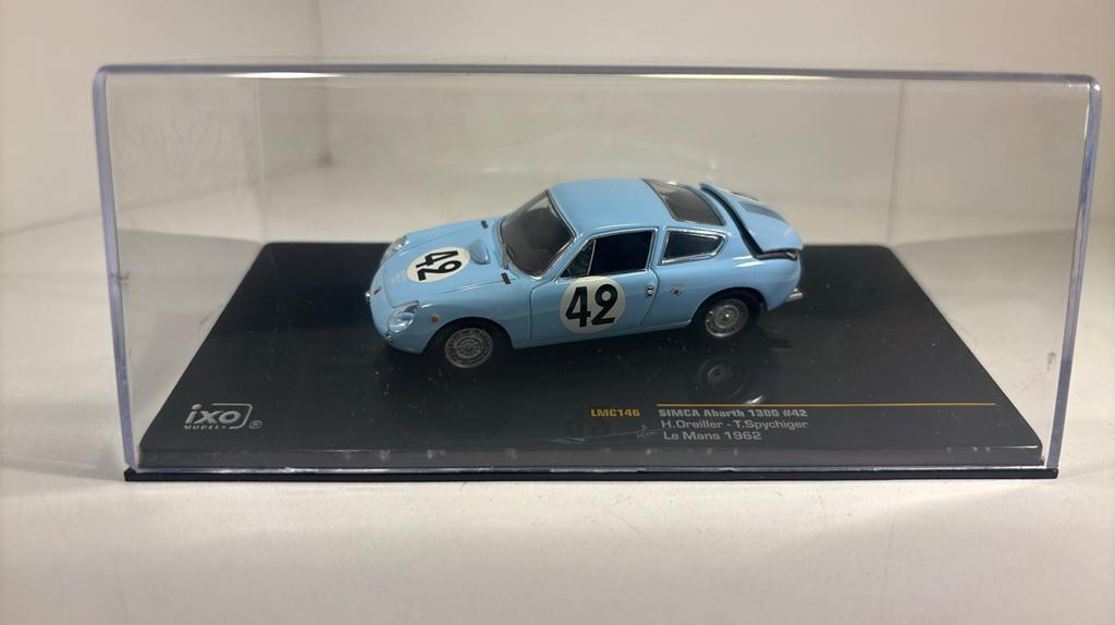 Simca arbarth 1300 #42 le mans 1962 ixo 1.43, Overige merken, Auto, Ophalen of Verzenden, A