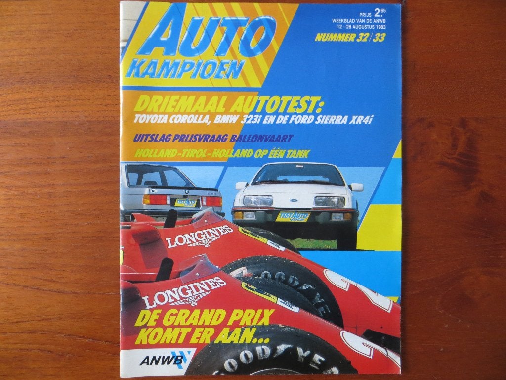 Autokampioen 32-33 1983 Sierra XR 4i, BMW 323i, Alfa Spider, Ophalen of Verzenden, Nieuw, BMW