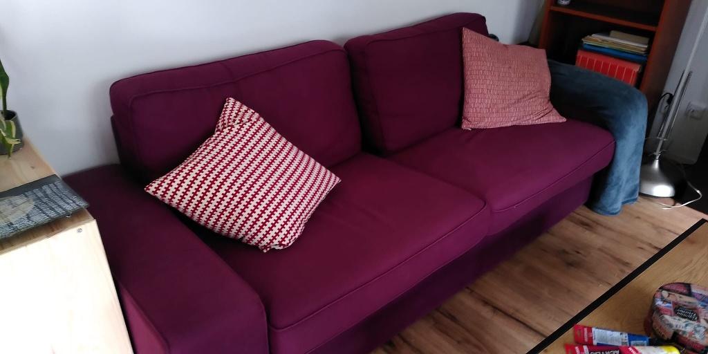 gratis IKEA bank 230x95, Ophalen, Gebruikt, Driepersoons, 75 tot 100 cm