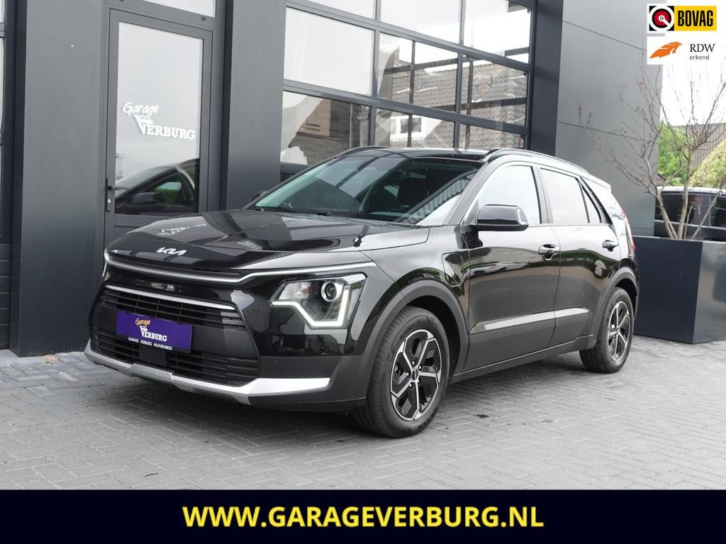 Kia Niro 1.6 GDi PHEV / Plugin Hybride DynamicLine Automaat, Gebruikt, Adaptive Cruise Control, Zwart, Origineel Nederlands
