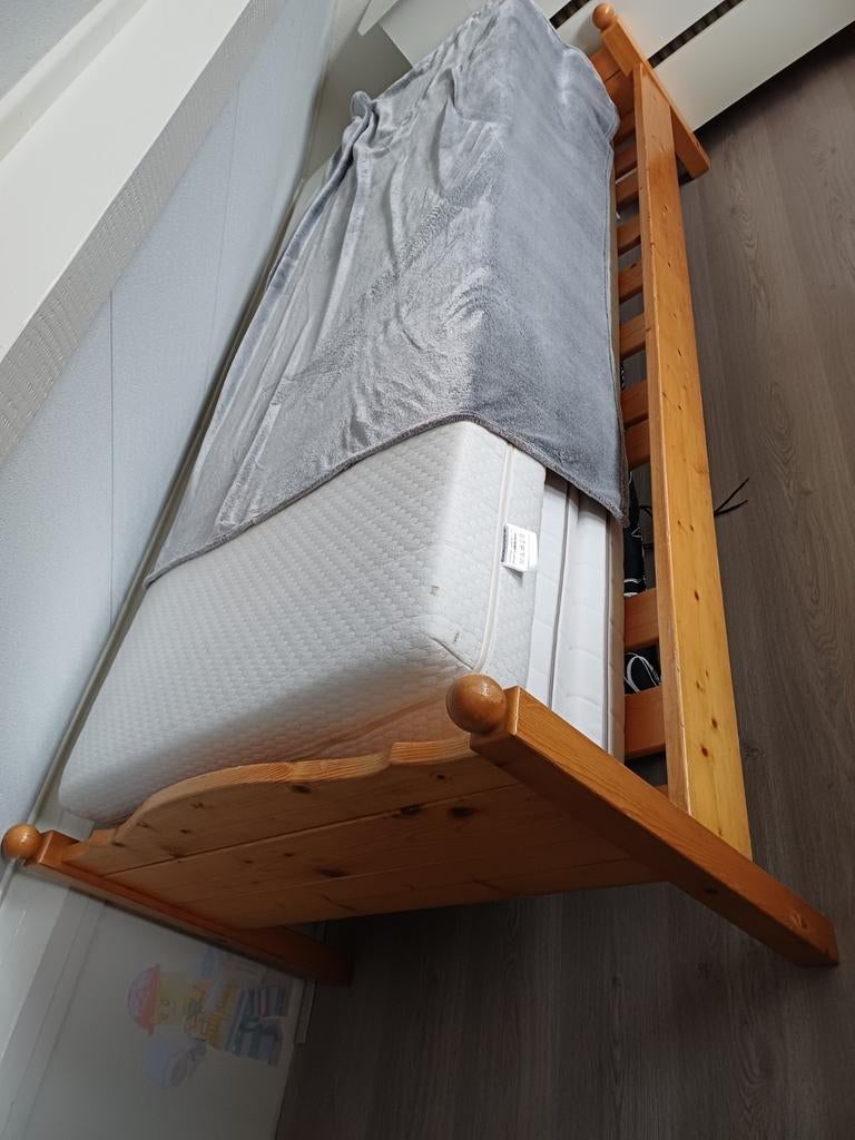 Bed 90x200, Ophalen, Gebruikt, 90 cm, Eenpersoons