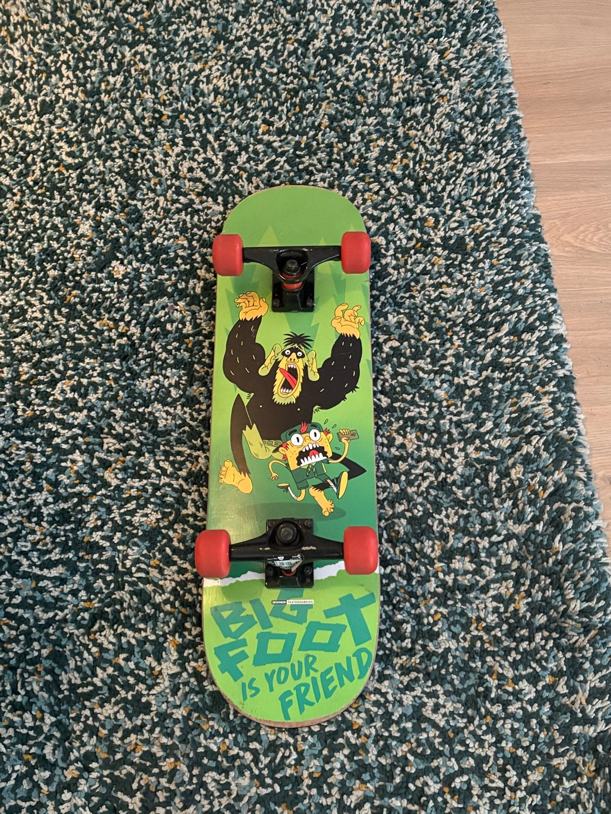 Skateboard Oxelo Big Foot Is Your Friend, Ophalen, Gebruikt, Skateboard
