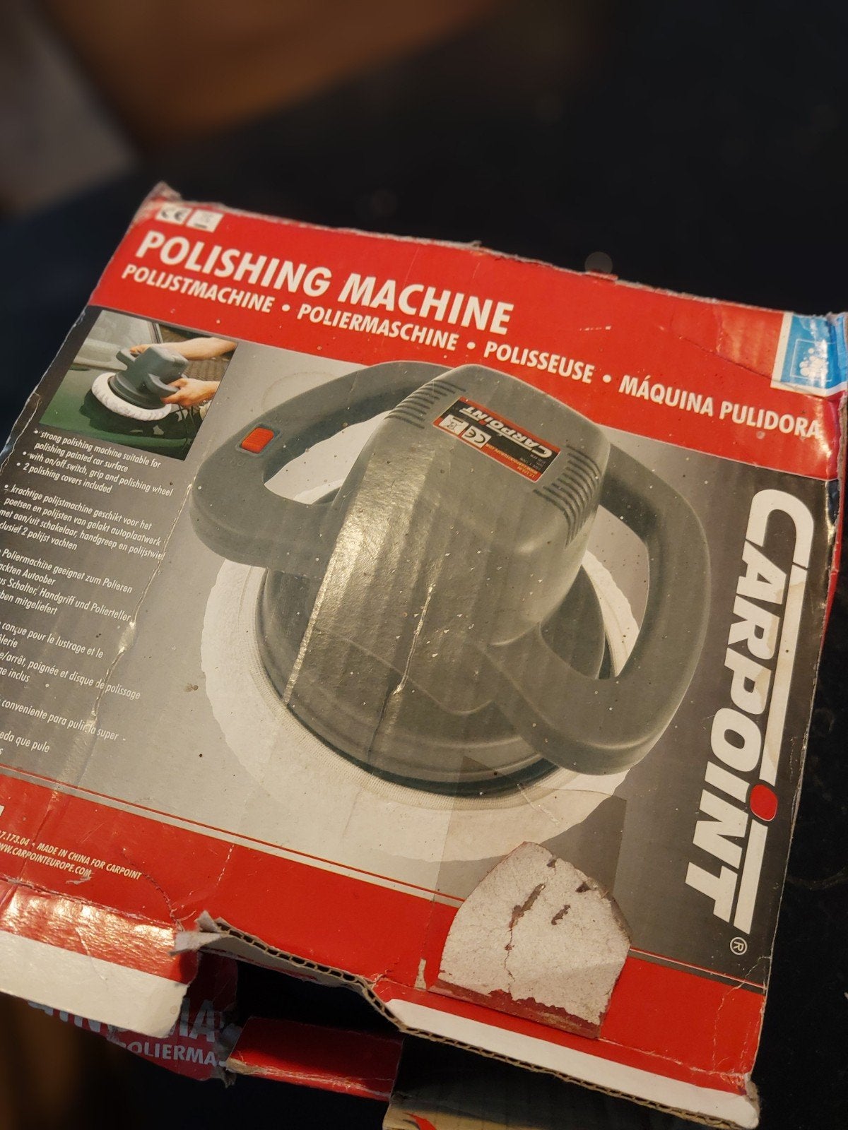 Carpoint Polijstmachine - Zo goed als nieuw, Auto diversen, Auto-accessoires, Zo goed als nieuw, Ophalen
