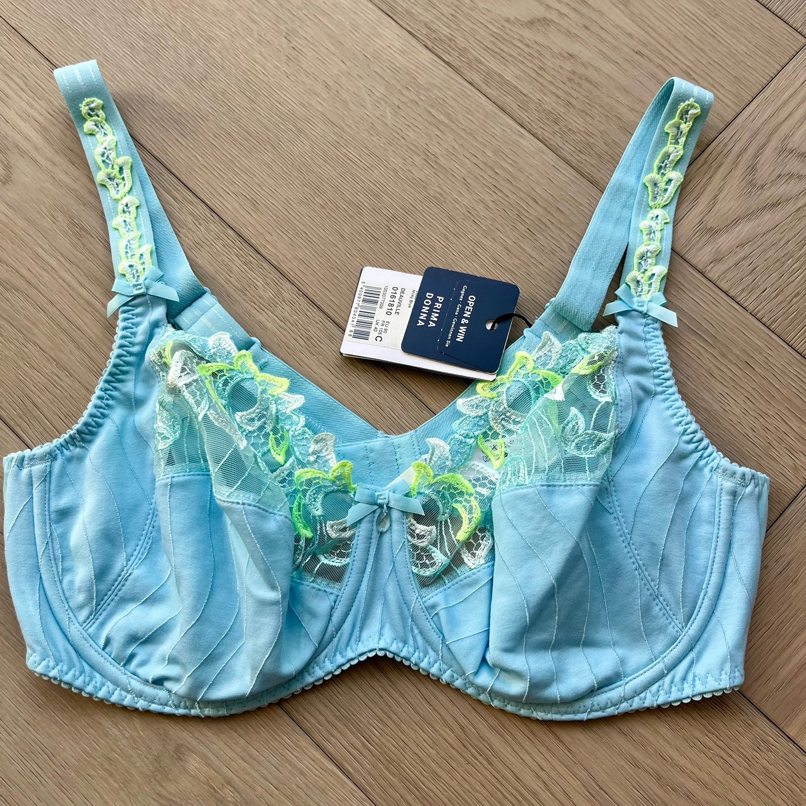 Prima Donna 90C Deauville Blauw NIEUW! (LEES BESCHRIJVING), BH, Verzenden, Blauw