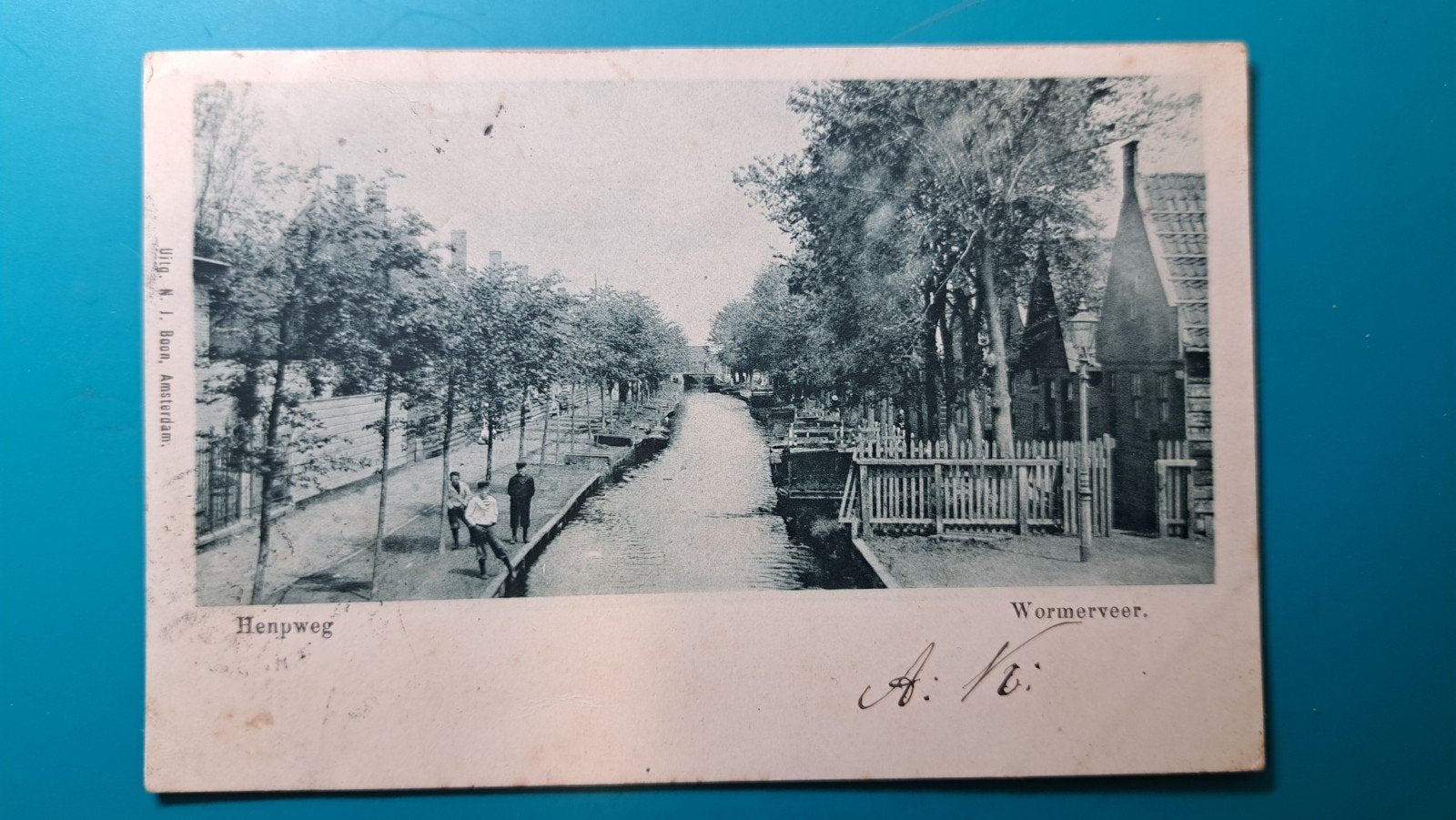 Wormerveer Henpweg 1900, Verzenden, Voor 1920, Gelopen, Noord-Holland