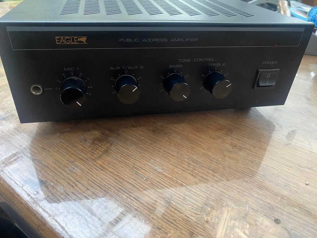 Eagle pa versterker. PA2040E, Ophalen, Zo goed als nieuw, Minder dan 60 watt, Overige merken