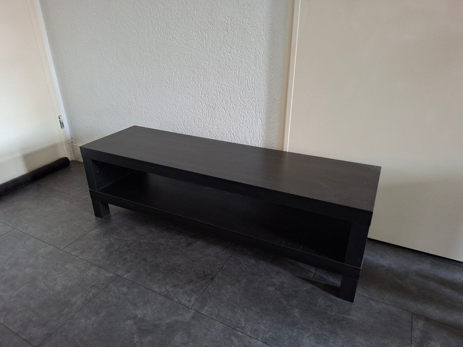 ikea tv meubel zwart, Ophalen of Verzenden, 25 tot 50 cm, Minder dan 100 cm