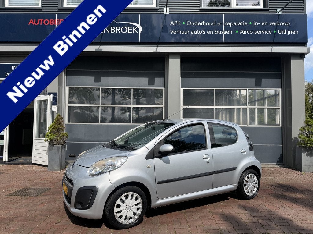 Citroën C1 1.0 Tendance Airco,Cv Bj 2012 Apk 07-2027, Auto's, Citroën, Voorwielaandrijving, Euro 5, Gebruikt, Zwart