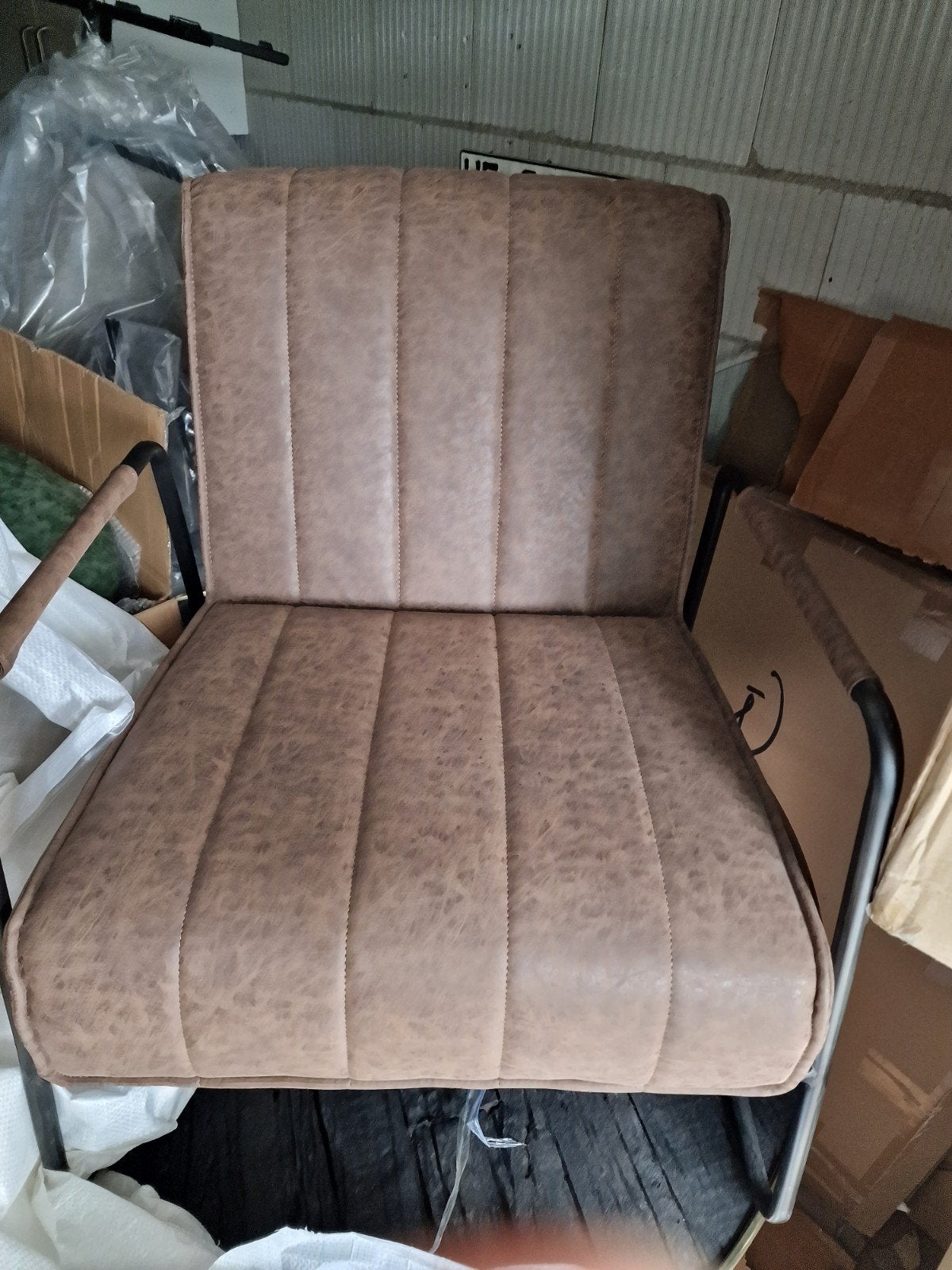 9 Nieuwe Fauteuil Stoelen, Ophalen, Modern, Industrieel, Nieuw, 75 tot 100 cm