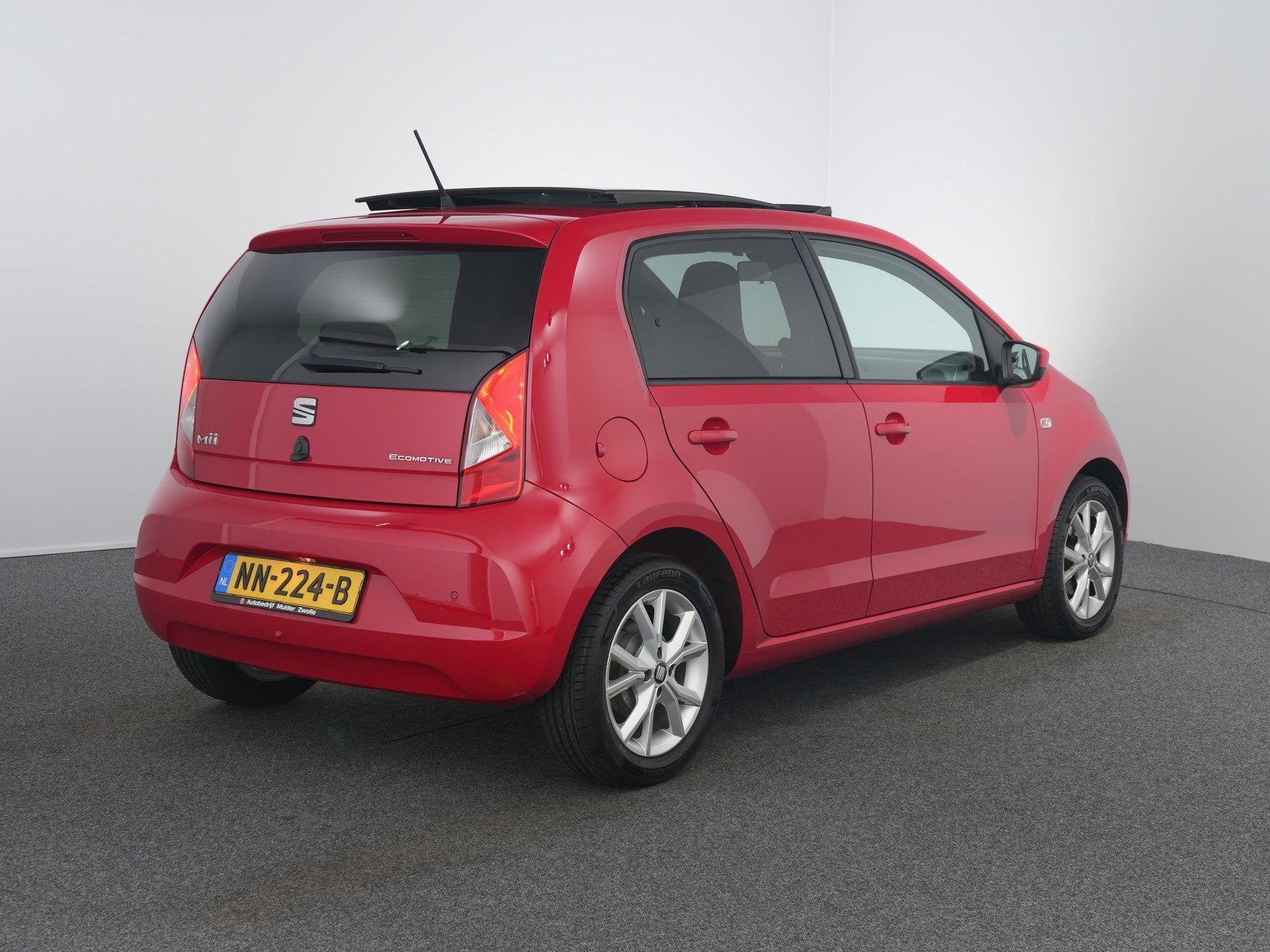 SEAT Mii 1.0 Sport Connect | Pano | Cruise | Airco | Bluetho, Auto's, Voorwielaandrijving, Stof, Gebruikt, Mii
