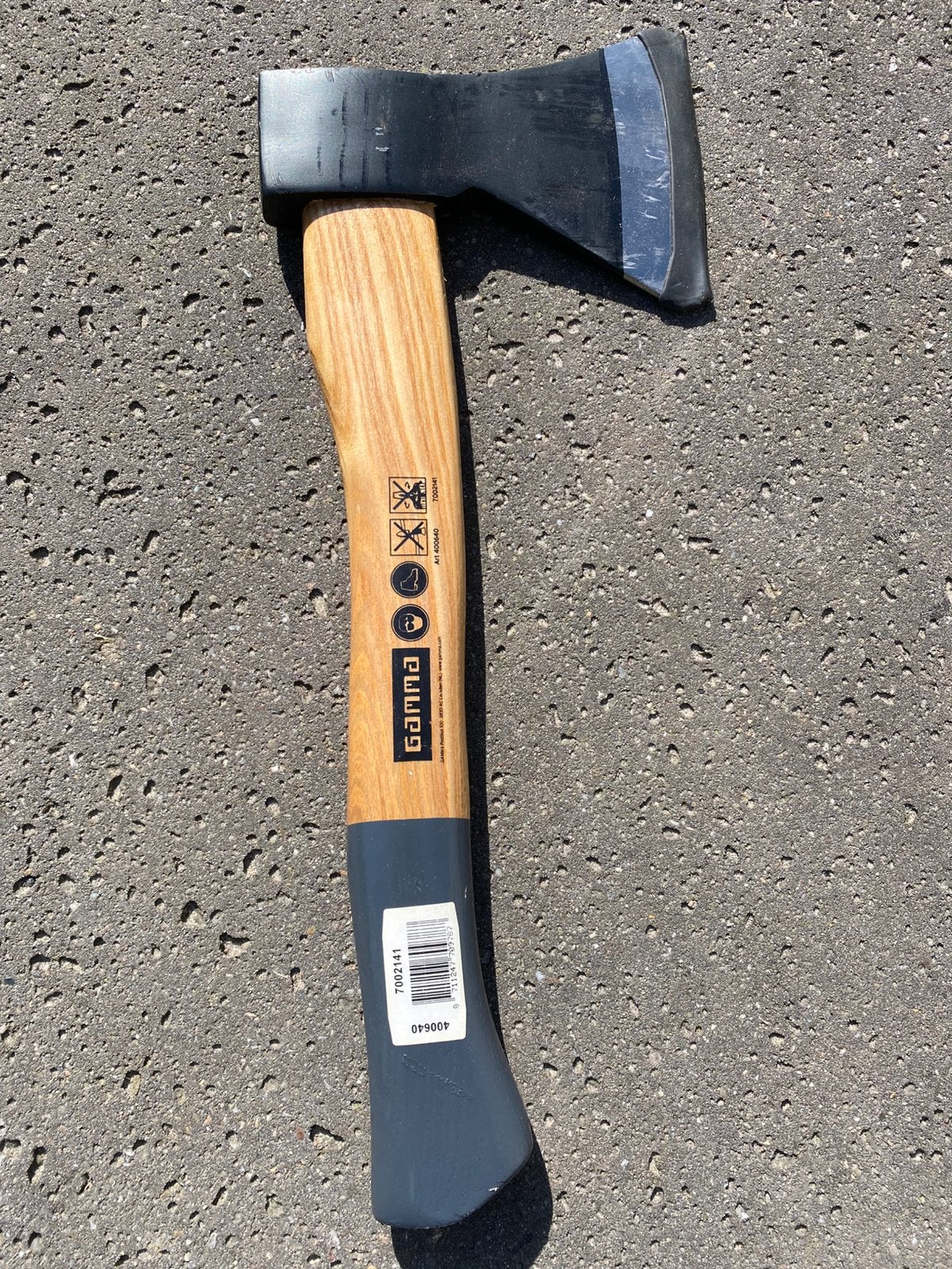 Gamma bijl 800 gram, Tuin en Terras, Ophalen of Verzenden, Zo goed als nieuw, Bijl