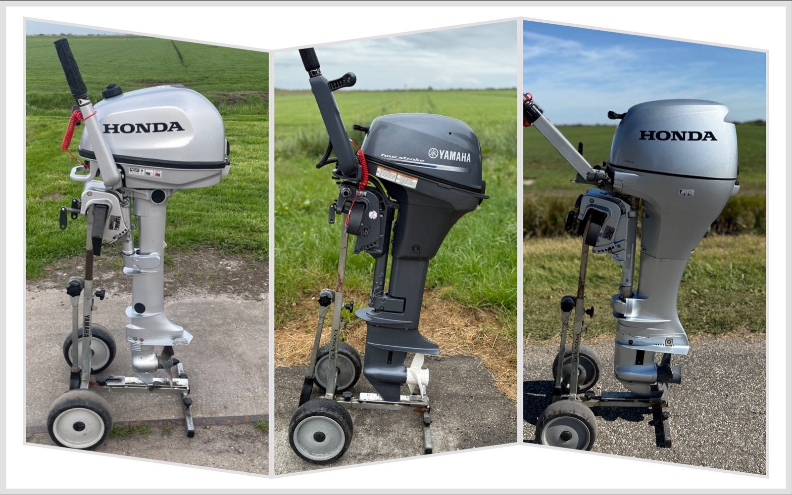 4x buitenboordmotor langstaart 4 8 9.9 en 15 pk (oa yamaha ), Watersport en Boten, Buiten- en Binnenboordmotoren, 5 tot 10 pk