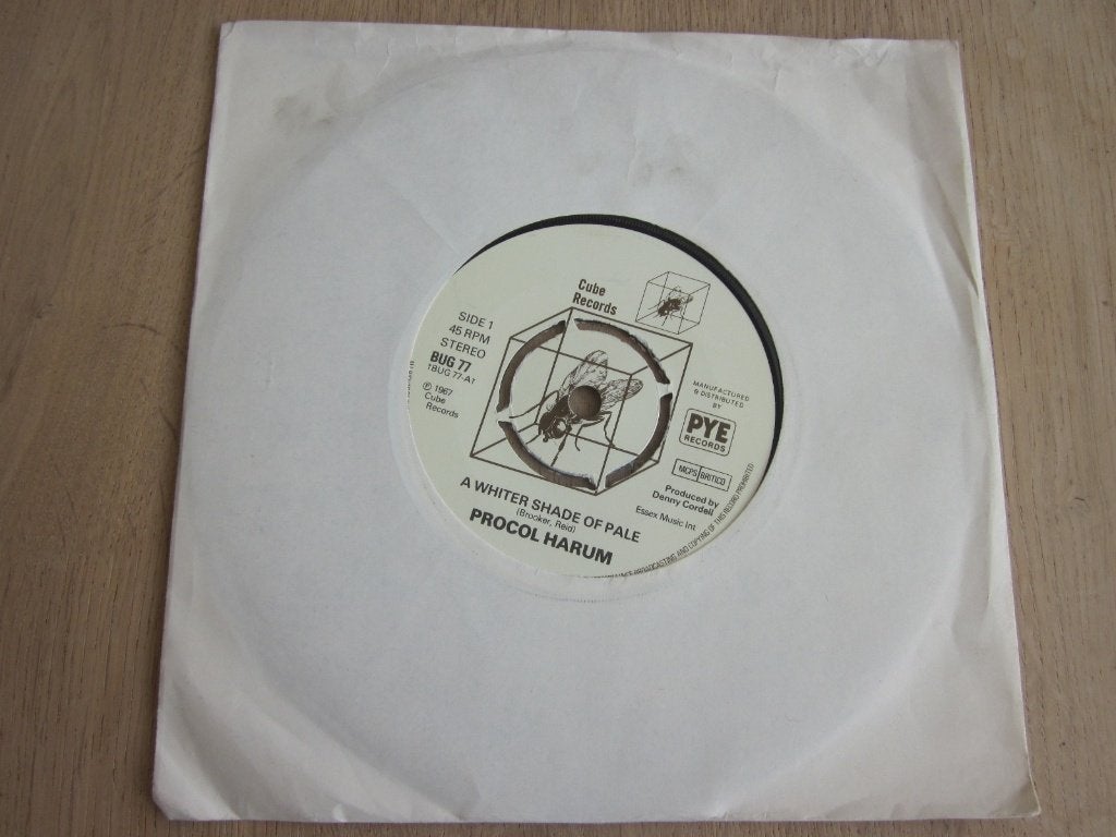Procol Harum - A whiter shade of pale / Homburg, Verzenden, 7 inch, Single, Zo goed als nieuw