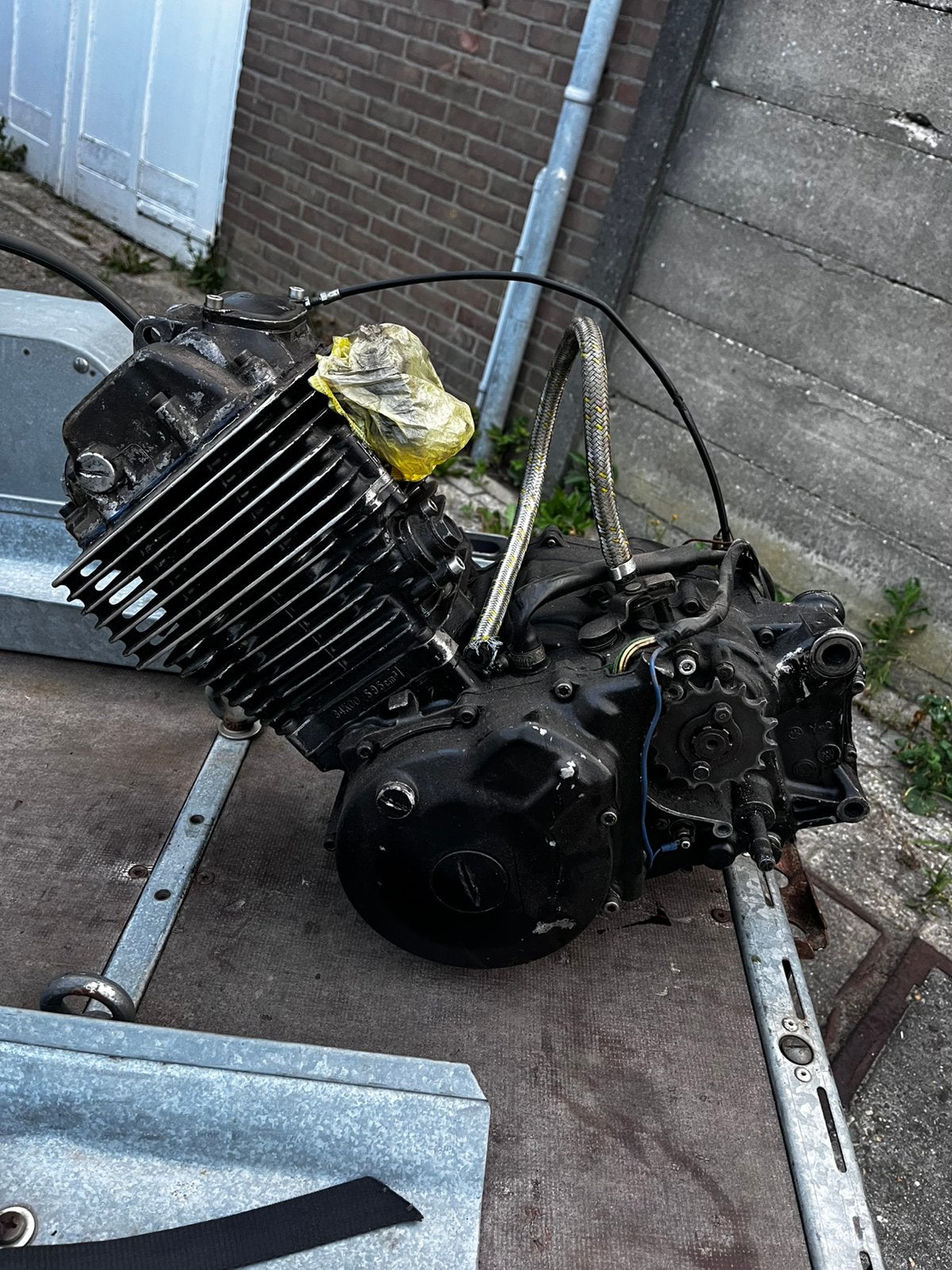Motorblok YAMAHA XT600 34F, Ophalen, Gebruikt