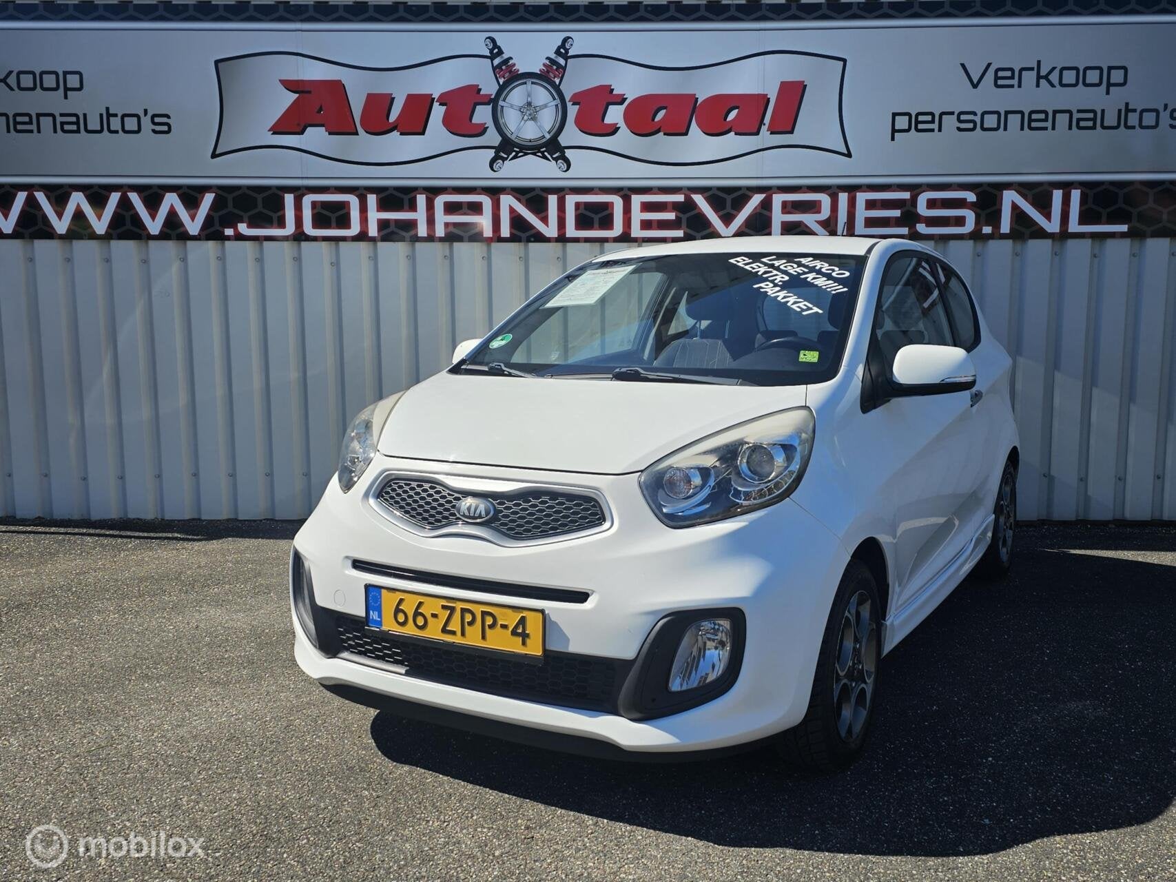Kia Picanto 1.0 CVVT Design Edition I Airco I Elektr.-pakket, Voorwielaandrijving, Euro 5, Gebruikt, 400 kg