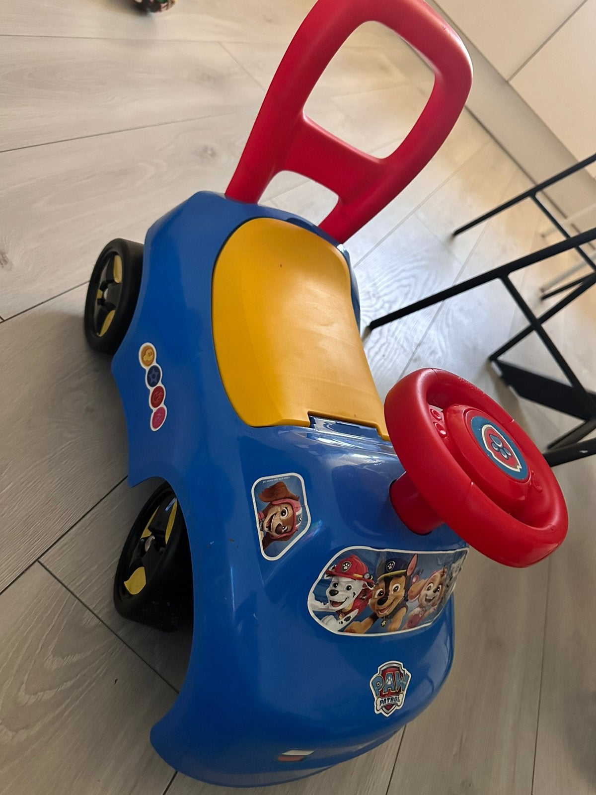 Smoby paw patrol auto, Kinderen en Baby's, Speelgoed | Speelgoedvoertuigen, Ophalen, Gebruikt
