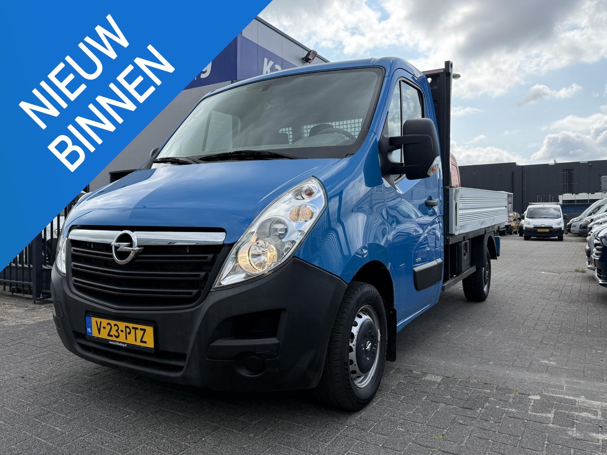 Opel Movano 2.3 CDTI L2 1e eigenaar Euro 6 APK 7-2027, Auto's, Opel, Stof, Gebruikt, Euro 6, Blauw