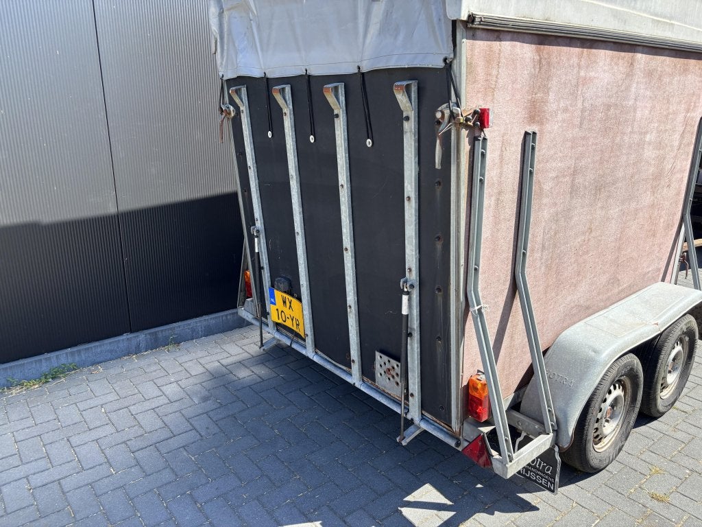 Paardentrailer trailer Veetrailer 2 paards, Gebruikt