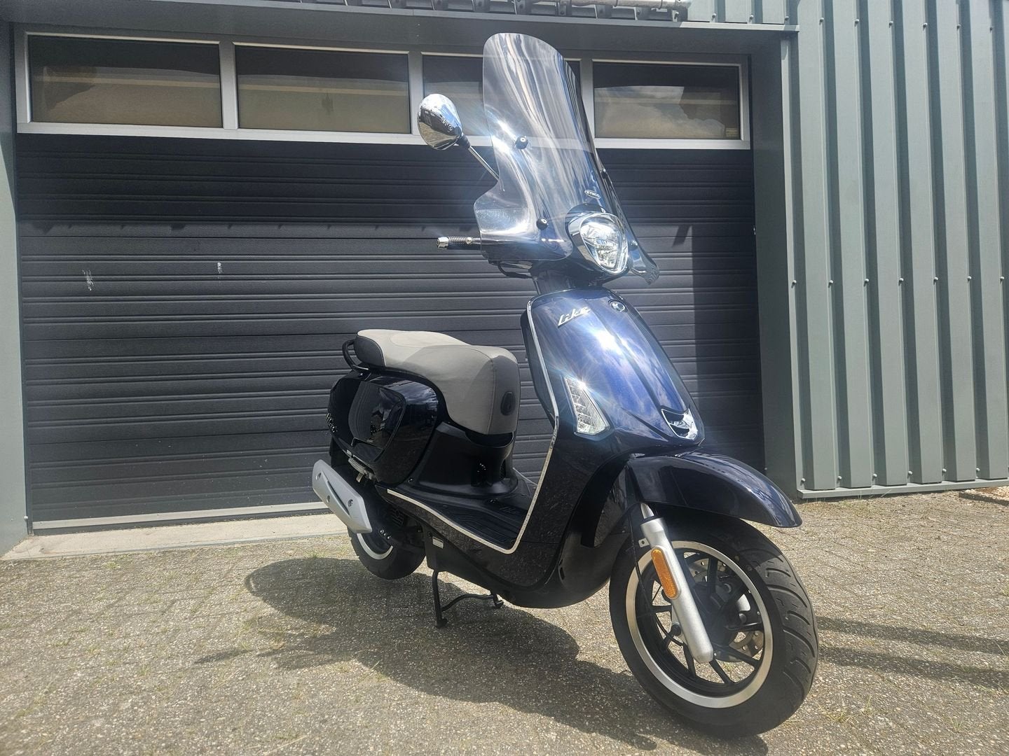 KYMCO NEW LIKE 4T E4 BROM 2020 OCEAN BLEU 5514KM + OPTIES!, Fietsen en Brommers, Scooters | Kymco, Overige modellen, Maximaal 45 km/u