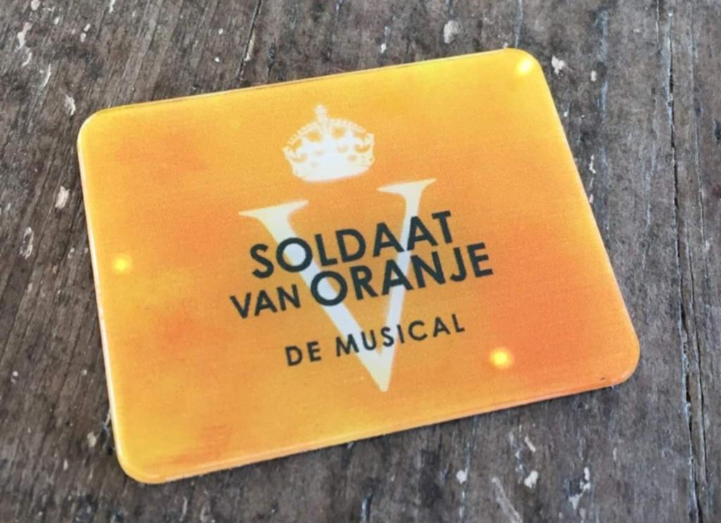 Gezocht!!! Soldaat van Oranje De Musical Magneet, Verzamelen, Ophalen of Verzenden, Gebruikt