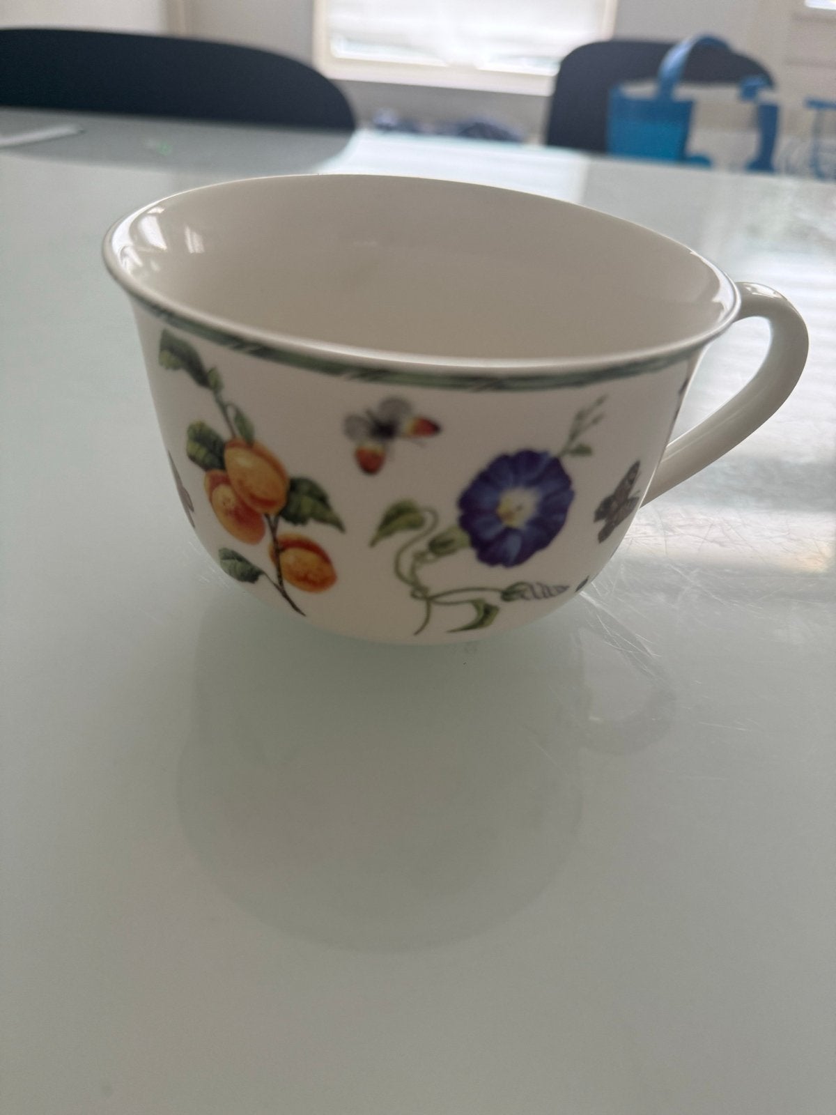 Janneke brinkman  Fruit & Flower theekopje, Klassiek, Villeroy & Boch, Ophalen of Verzenden, Zo goed als nieuw