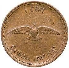 Canada - 1 cent 1967 circulated, Ophalen of Verzenden, Noord-Amerika, Losse munt