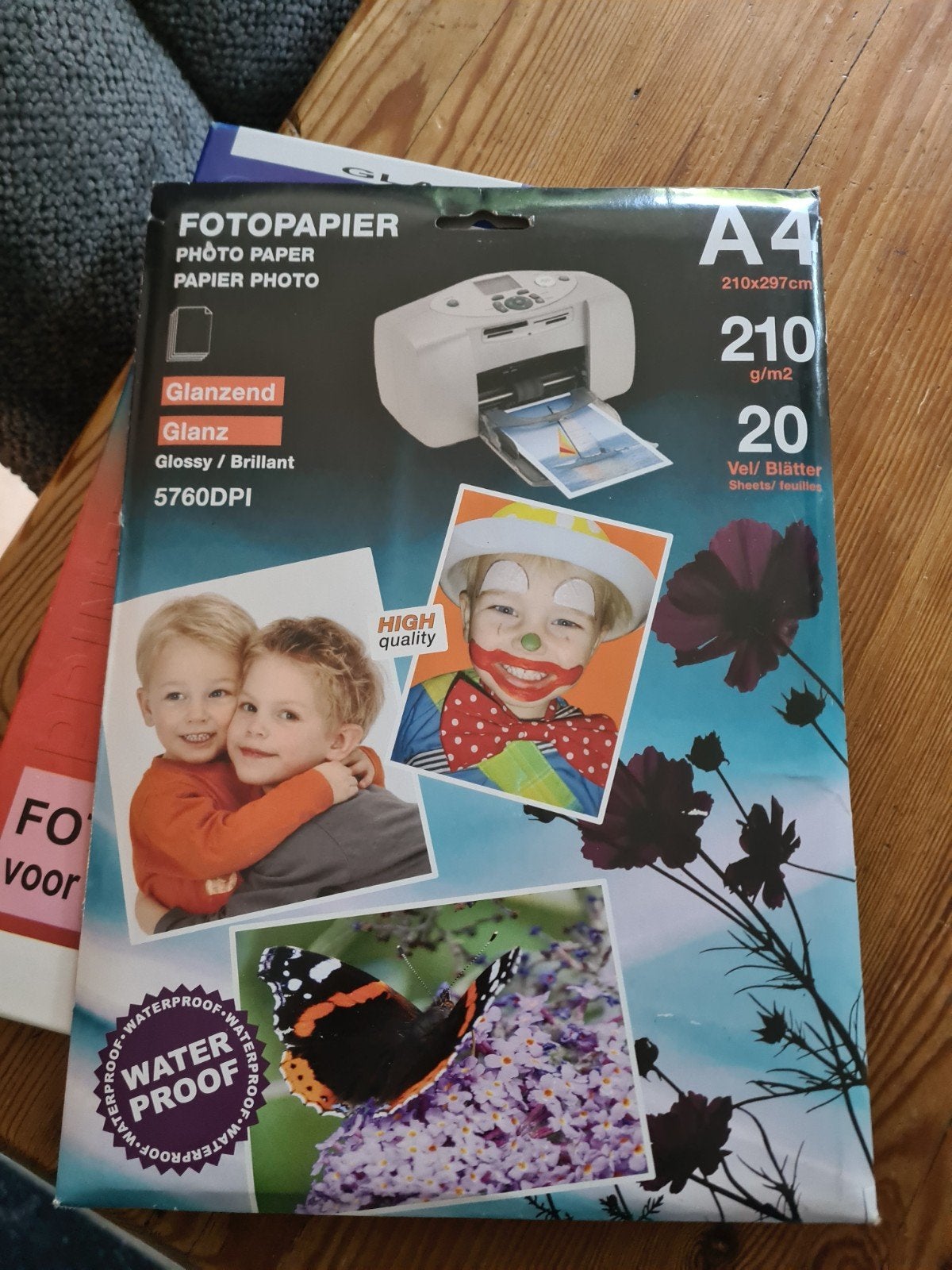 Fotopapier glanzend set voor inkjetprinter, Audio, Tv en Foto, Ophalen of Verzenden, Nieuw