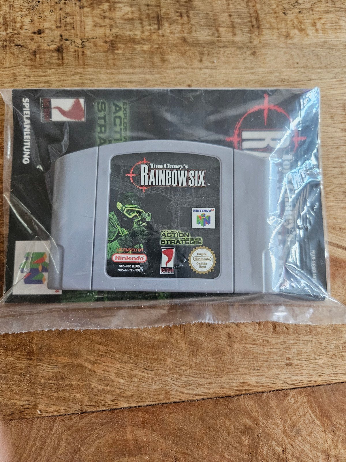 Tom Clancy's Rainbow Six N64 met origineel boekje, Spelcomputers en Games, Games | Nintendo 64, Shooter, 1 speler, Ophalen of Verzenden