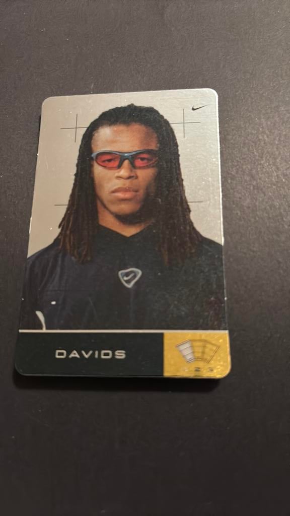 EDGAR DAVIDS NIKE PARK 2000 kaart Ajax Amsterdam en meer, Verzenden, Zo goed als nieuw, Ajax, Spelerskaart