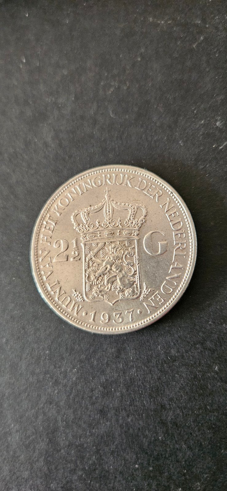 Zilveren rijksdaalder 1937 wilhelmina prachtig + tot FDC, Postzegels en Munten, Munten | Nederland, Zilver, Ophalen of Verzenden