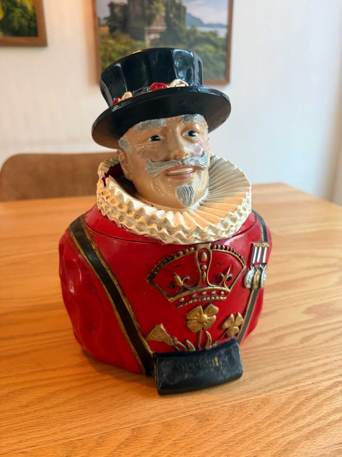 Vintage BEEFEATER GIN ijsemmer - Uniek verzamelobject, Verzamelen, Ophalen, Gebruikt, Reclamebord