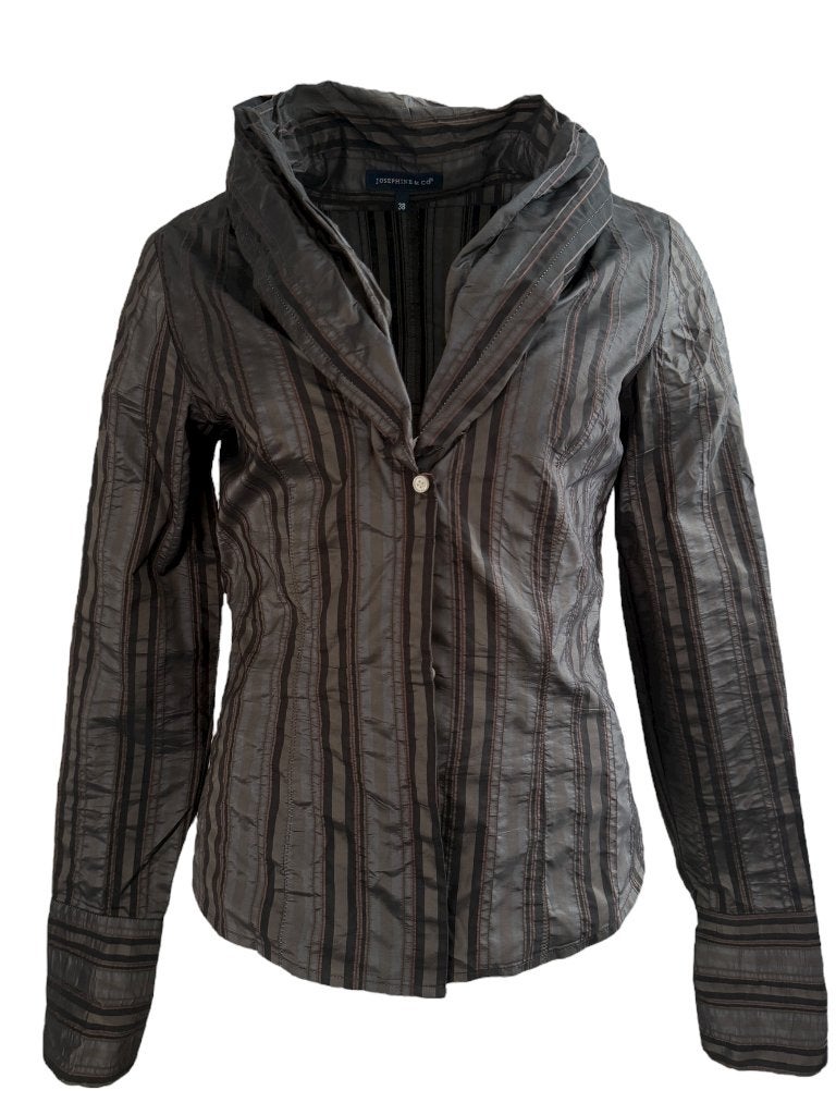 Josephine & Co blouse M, Maat 38/40 (M), Ophalen of Verzenden, Zo goed als nieuw, Grijs
