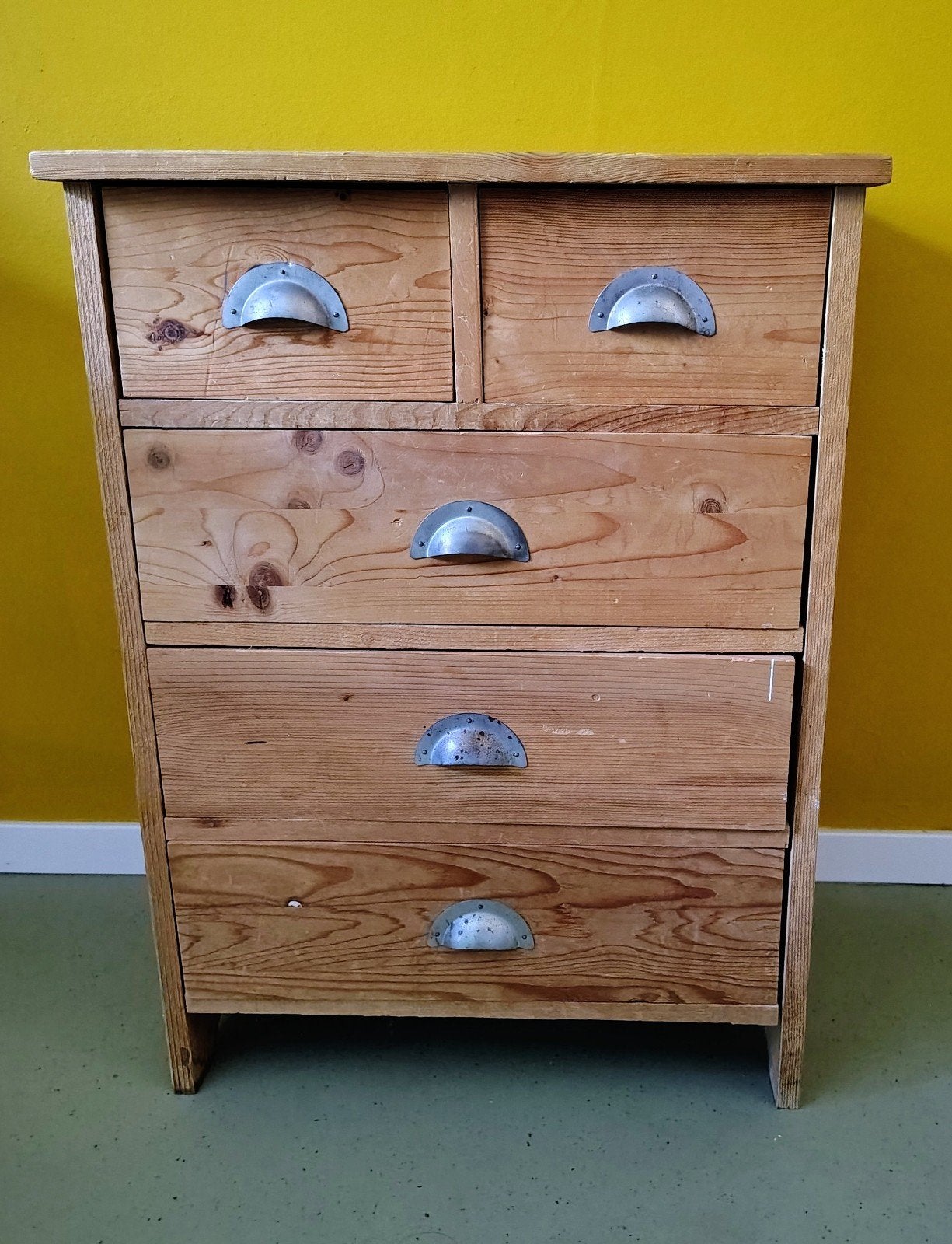 Leuk ladenkastje apothekerskastje, Huis en Inrichting, Ophalen, Gebruikt, 50 tot 100 cm, 3 of 4 laden