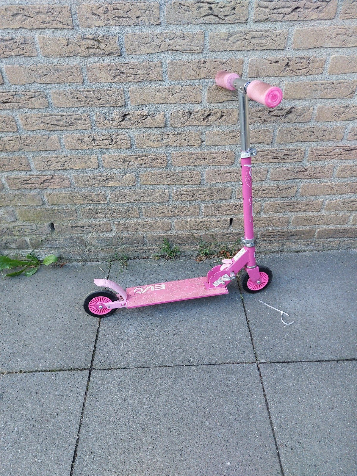 Roze EVO kinderstep - Gebruikt maar in goede staat, Ophalen, Gebruikt, Gewone step, EVO