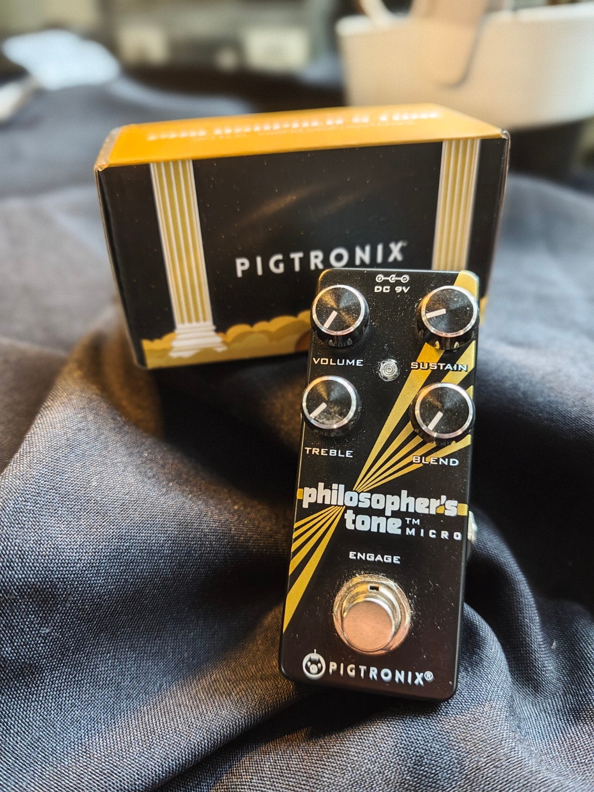Pigtronix Philosopher's Tone Micro Compressor, Muziek en Instrumenten, Effecten, Ophalen of Verzenden, Zo goed als nieuw, Compressor