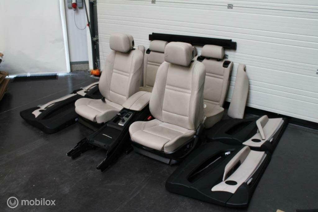 Interieur set beige leder bmw x5 e70 (2005-heden), Auto-onderdelen, Interieur en Bekleding