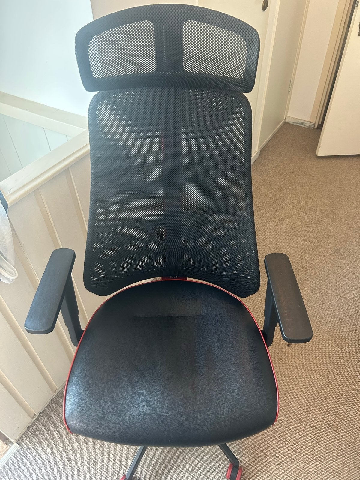 IKEA bureau-/gamingstoel, Huis en Inrichting, Bureaustoelen, Gebruikt, Zwart, Ophalen of Verzenden, Gaming bureaustoel
