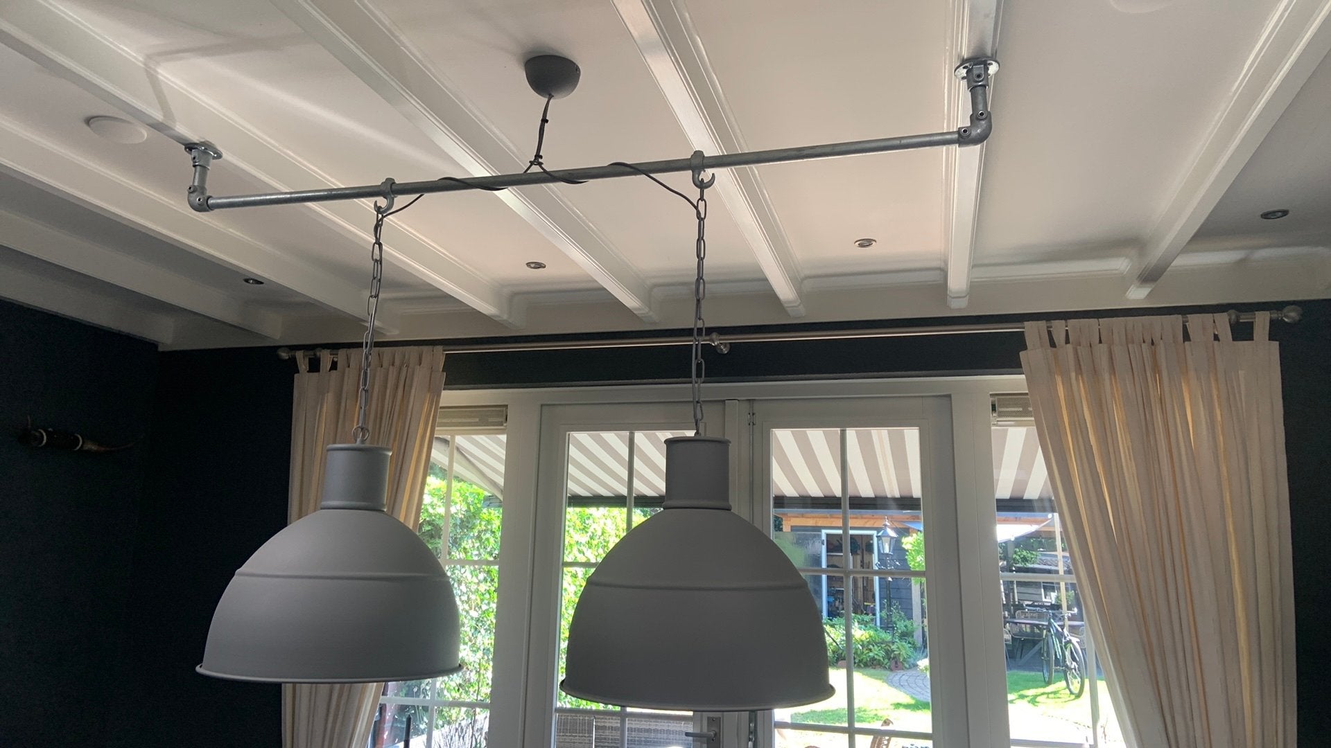 Indistruele Lampen, Huis en Inrichting, Ophalen, Gebruikt, Metaal
