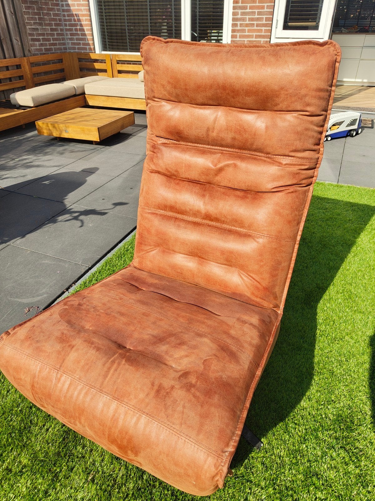 Chill-Line Luc Relaxfauteuil - Elektrisch & Draadloos, Ophalen, 100 tot 125 cm, Modern, Comfort, Zo goed als nieuw