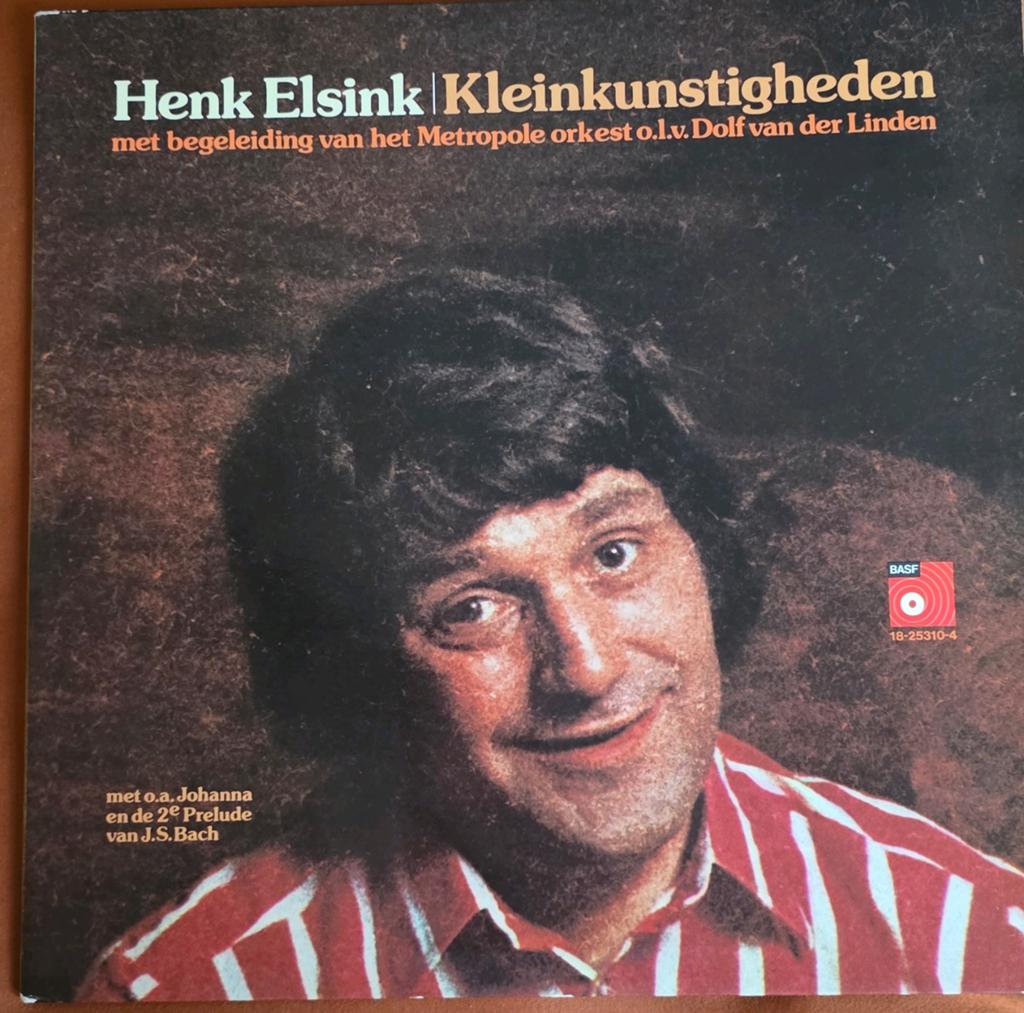 Lp Henk Elsink | Kleinkunstigheden (met metropole orkest), Ophalen of Verzenden, Barok, Gebruikt, 12 inch